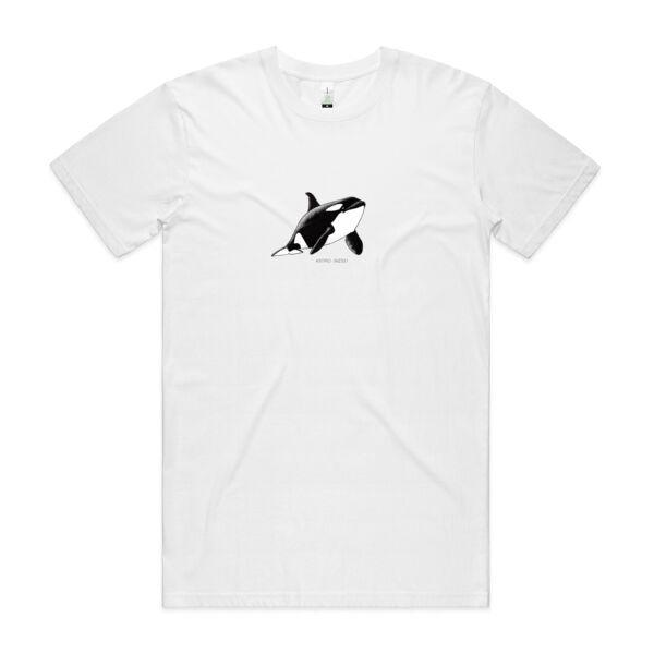 Astrid - NZ Orca - tee - Mens Staple Organic Tee Thumbnail
