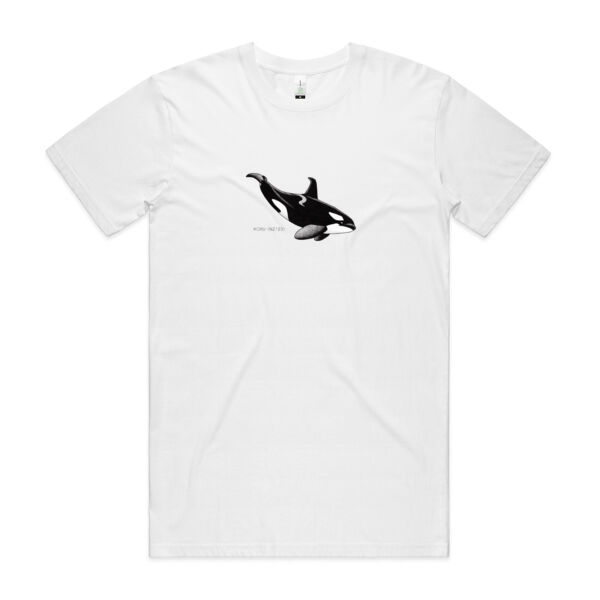 Koru - NZ Orca - tee - Mens Staple Organic Tee Thumbnail