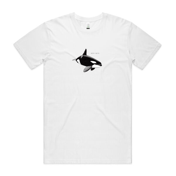 Nicky - NZ Orca - tee - Mens Staple Organic Tee Thumbnail