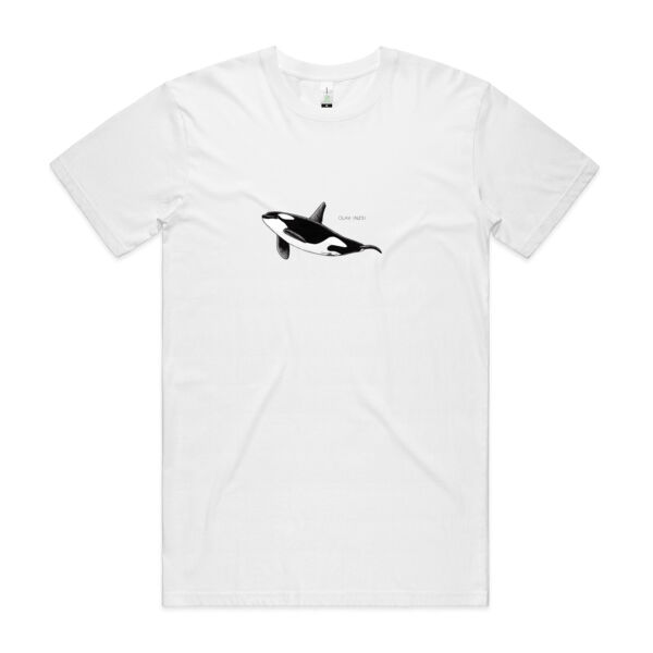 Olav - NZ orca - tee - Mens Staple Organic Tee Thumbnail