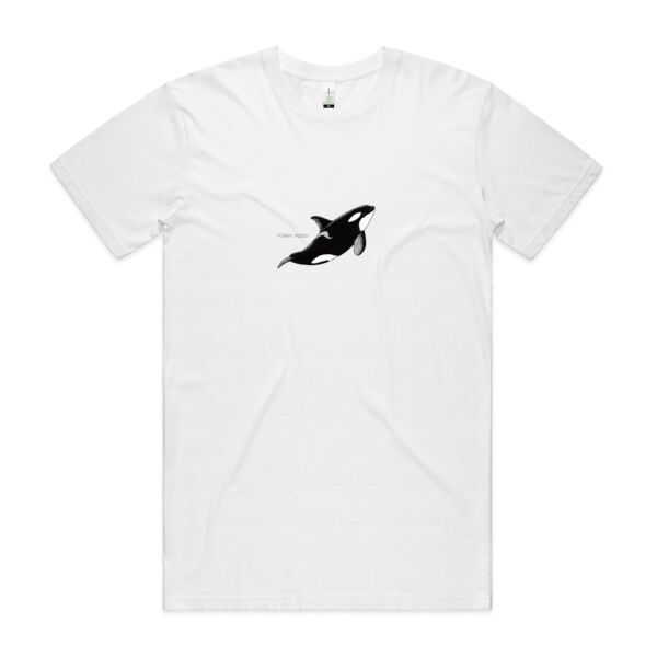 Porky - NZ Orca - tee - Mens Staple Organic Tee Thumbnail