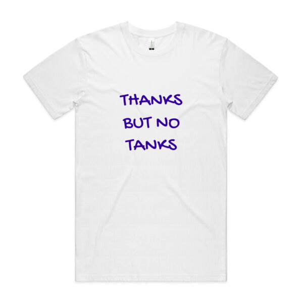 Empty the Tanks - orca - organic tee - Mens Staple Organic Tee Thumbnail