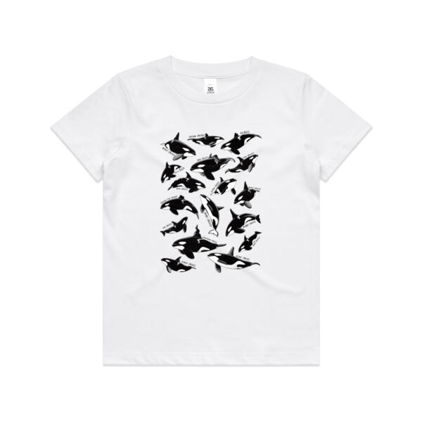 YOUTH/CHILD - NZ Orca tee - Kids Youth T shirt Thumbnail