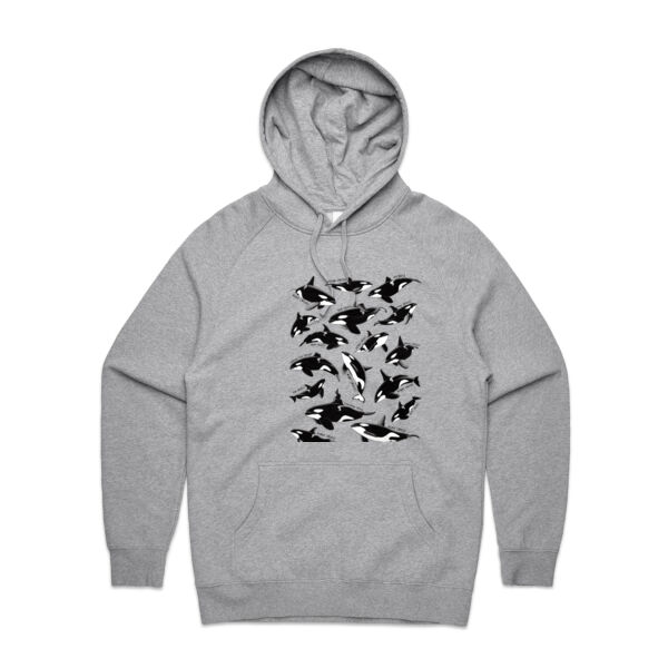 Adult’s NZ orca HOODIE - Unisex Supply Hood Thumbnail