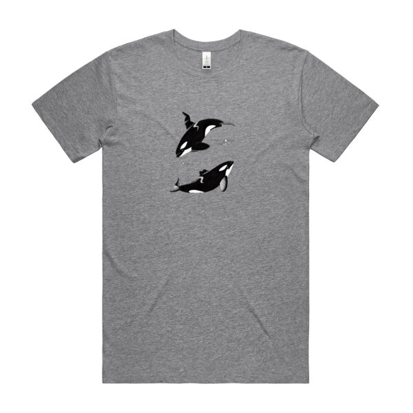 NZ Orca - Pickle & Funky Monkey -  - Mens Staple Organic Tee Thumbnail