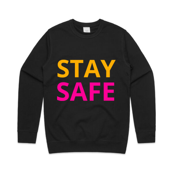 STAY HOME  - Mens Premium Crew Thumbnail