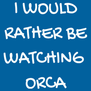 I Would Rather Be Watching Orca - YOUTH/KIDS - Kids Youth T shirt Design